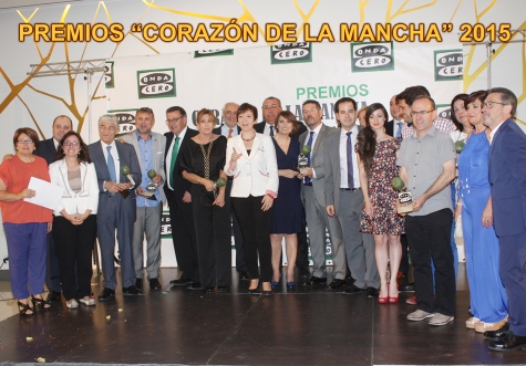Premios Corazón de La Mancha 2015 